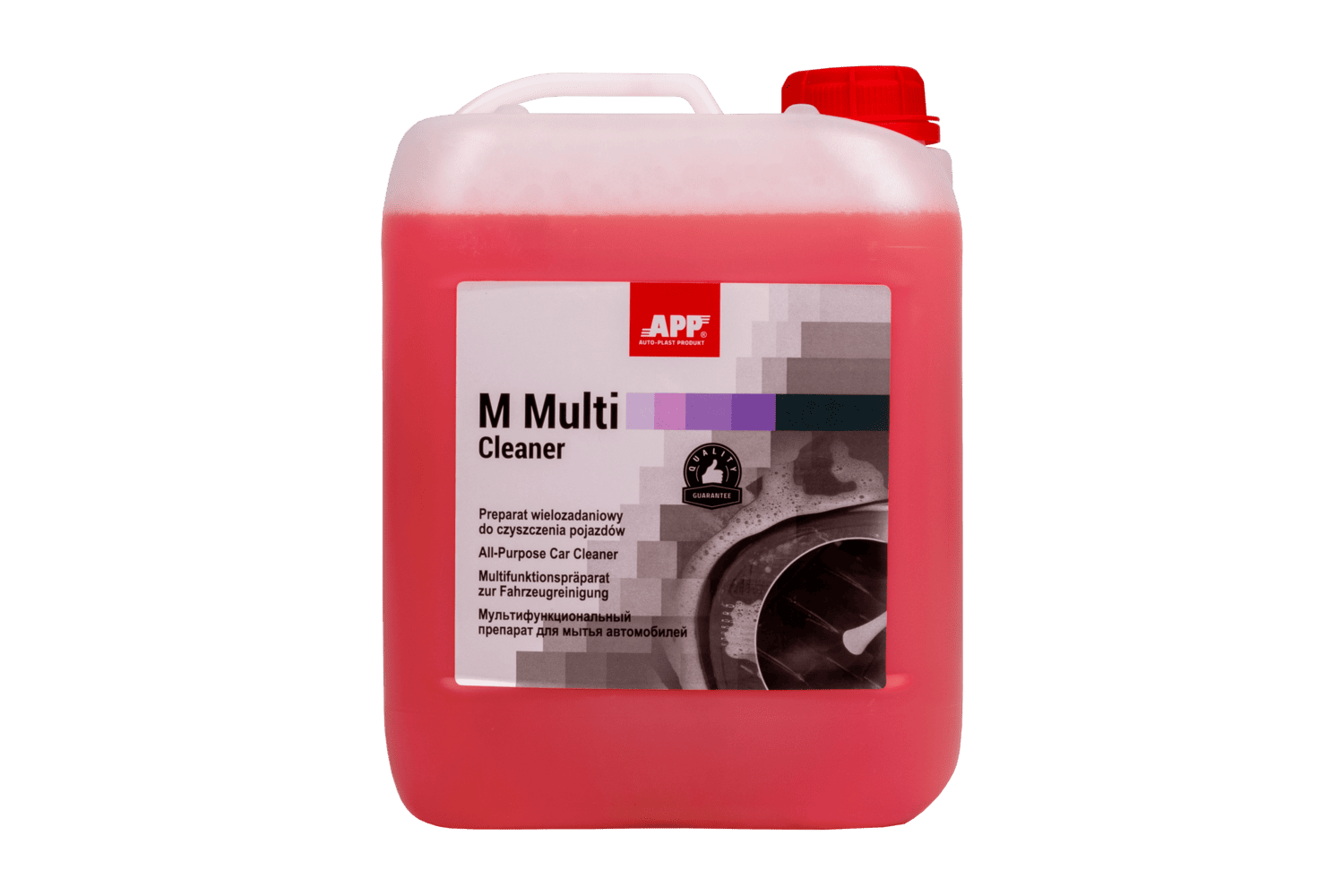 APP M Multi Cleaner - Preparat wielozadaniowy do czyszczenia pojazdów | 5,0 L